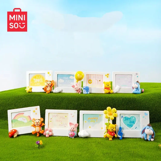 Disney Winnie the Pooh Polaroid Series Blind Box Figurine Rectangle Fridge Magnets - Unique Whimsical Home Decor Animals Room Accessories, Ideal Gift for Her, Summer Wins Back to School Surprise