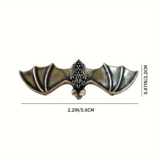 Artistic Antique Brass Bat Statue Figurines Sculpture Decoration, No Power Required, Unique Home Office Garden Accent, Home Decor Accessory, Elegant Copper Figurine for Decor, Home Ornament, Statues for Home Decor