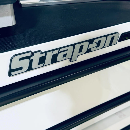 ColKy Designs Removable Strapon Magnet Badge - Durable 3D Printed, Strong Hold on Steel Toolboxes, Metal Surface Fit, 225×41.5×3.5mm Toolbox Accessory, Tool Chest Organizer, Mechanic Gift