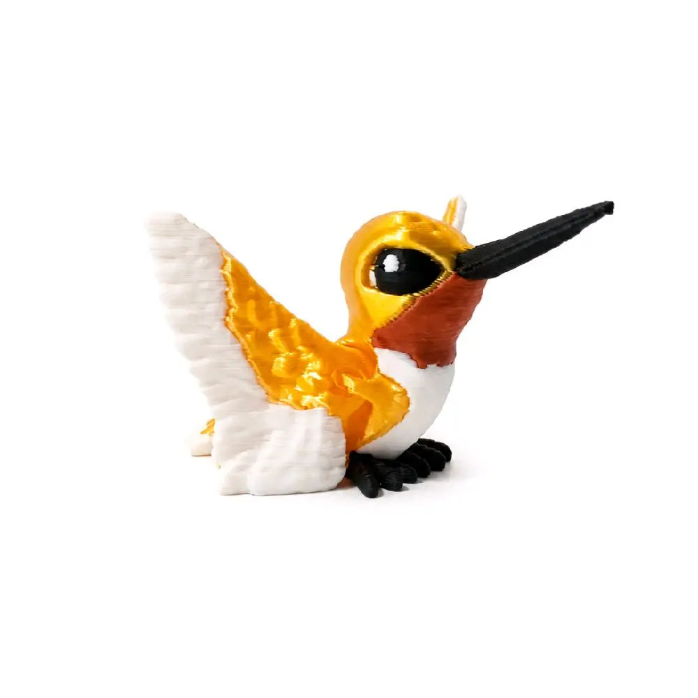 Hummingbirds - Realistic 3D Printed Articulating Mini Fidget Animals