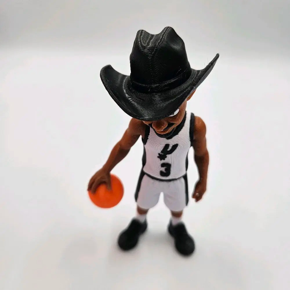 Basketball Chibi Flexi Magnet – Cowboy Hat Inspired #3