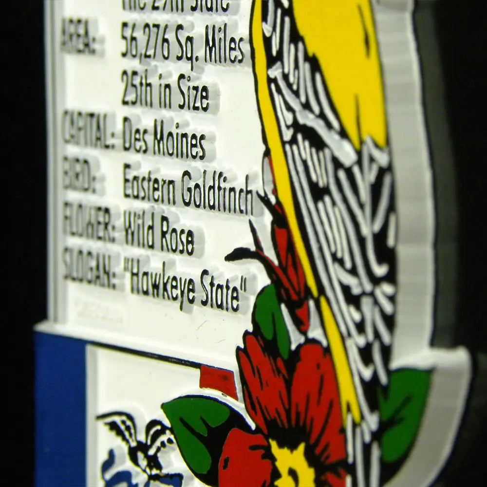 Idaho State Montage Magnet by Classic Magnets, 2.8" x 3.2"