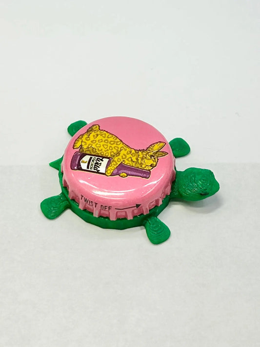Wild Bay Brewing Kombucha - Bottle Cap Magnet Turtle