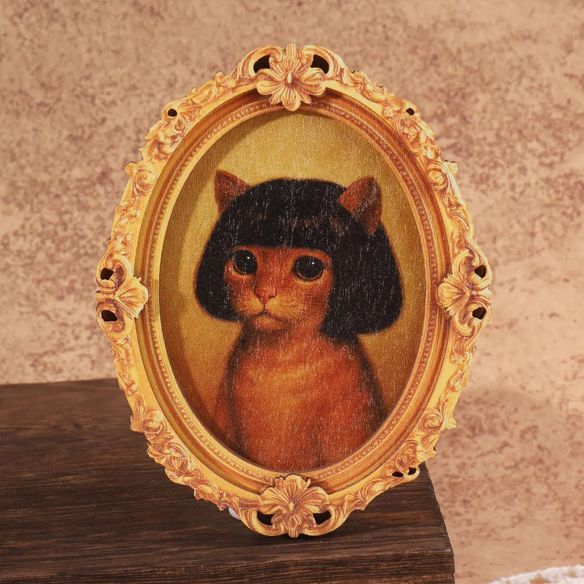 Funny Magnets - 3.2 Inches Resin Frame Emo Bob Haircut Antique Donkey Mini Art, Full Mag Back Quirky Home Decor Supplies, Oddities Gag Gift for Coworker, Emo Culture Themed Sohochic Item