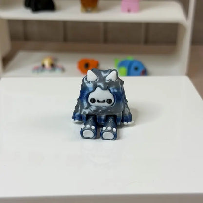 Micro Mini 3D Printed Figurines, Collectible Figure Decor, Stress Relief Classic & Novelty Toy for Hobby Enthusiasts, Figurines Decor