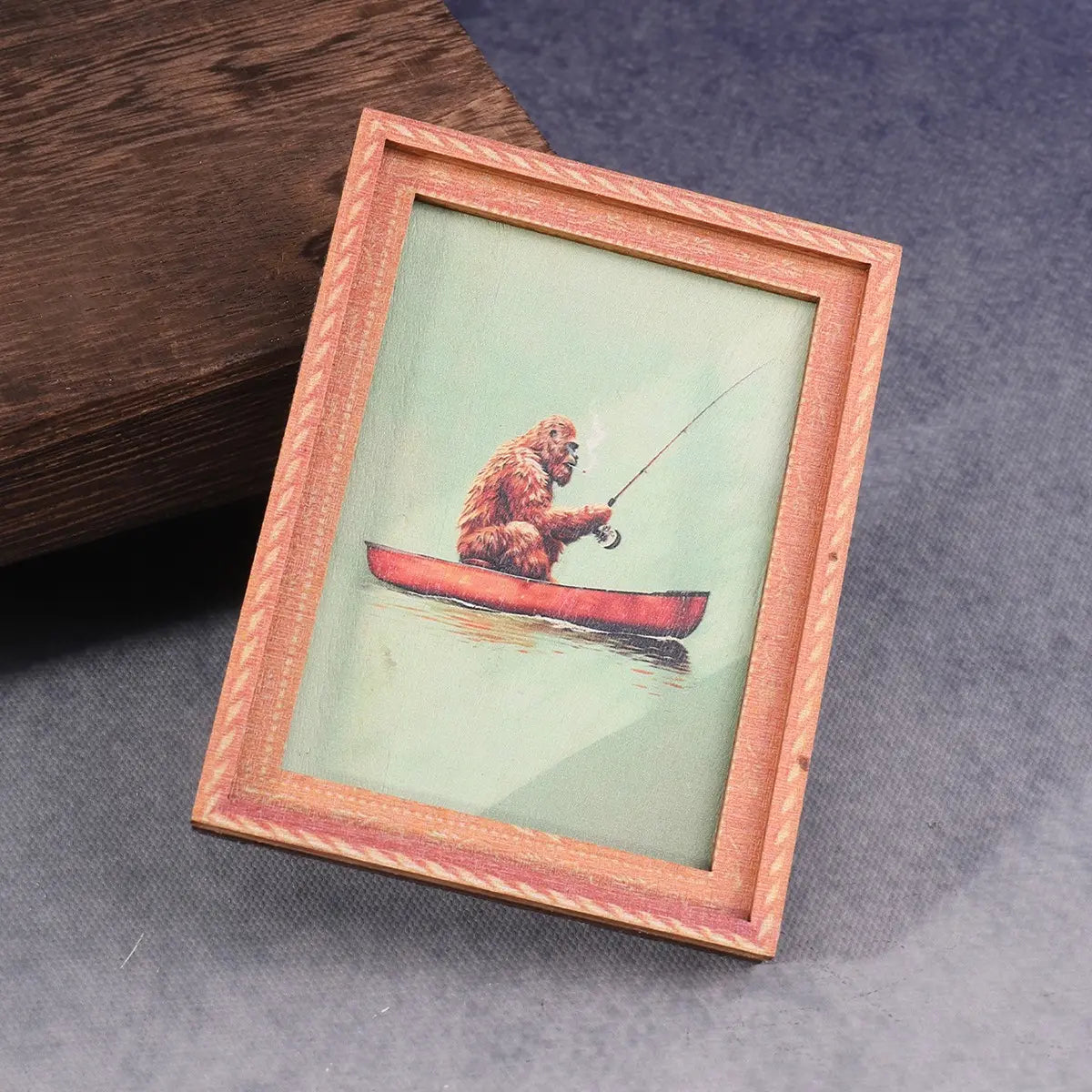 1PC Fun Fishing Refrigerator Decorating Magnet, Creative Fridge Magnet for Kitchen Living Room Bedroom Study, Nice Home Decor Gift, Decoration, Decorative Fridge Magnets