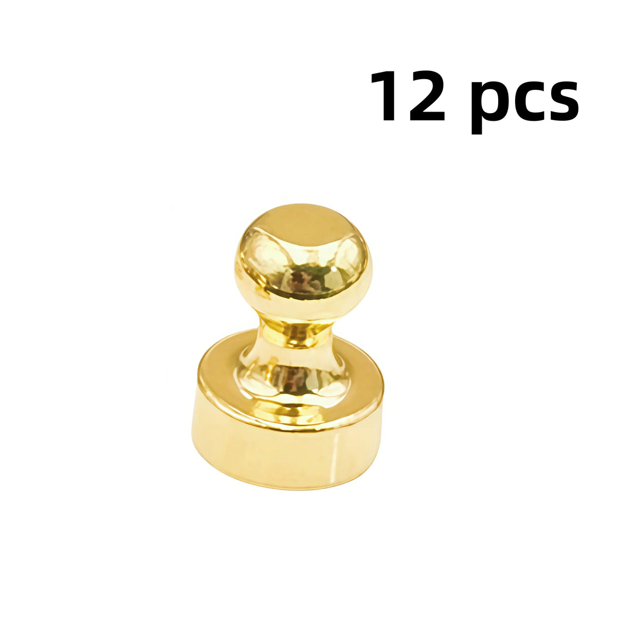 Strong Magnet, Thumbtack Magnet, Refrigerator Magnet, Brushed Nickel Magnets, Ideal for Whiteboards, Refrigerators, Kitchens, Offices, Schools-MM1