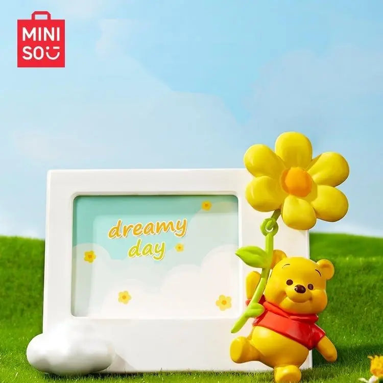 Disney Winnie the Pooh Polaroid Series Blind Box Figurine Rectangle Fridge Magnets - Unique Whimsical Home Decor Animals Room Accessories, Ideal Gift for Her, Summer Wins Back to School Surprise