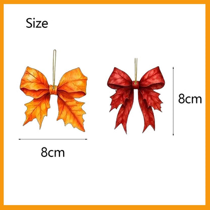 16Pcs Fall Decorations Hanging Ornaments Wooden Thanksgiving Ornaments