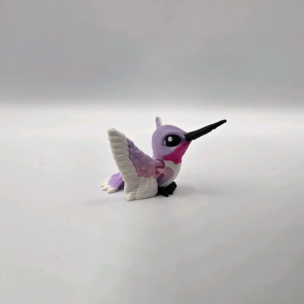 Hummingbirds - Realistic 3D Printed Articulating Mini Fidget Animals
