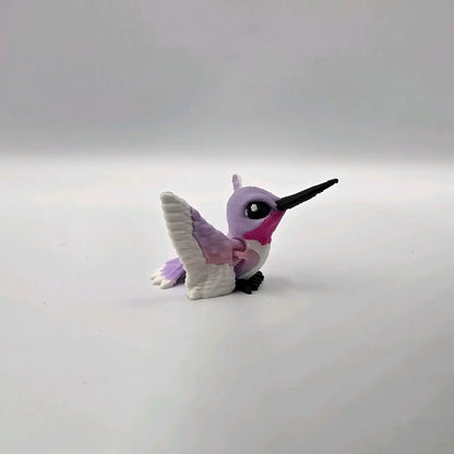 Hummingbirds - Realistic 3D Printed Articulating Mini Fidget Animals
