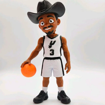 Basketball Chibi Flexi Magnet – Cowboy Hat Inspired #3