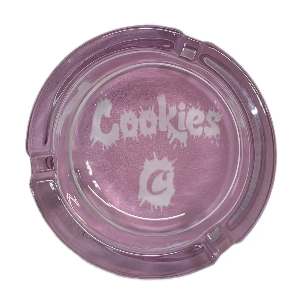 2.5" Decorative Glass Ashtray - Durable Heavy Glass Home Supplies, Practical Easy-Clean Lighter Accessory, 2.5 Inches Space Saver Blue Compact Room Decor (Styles #1 to #6) for Apartment Use