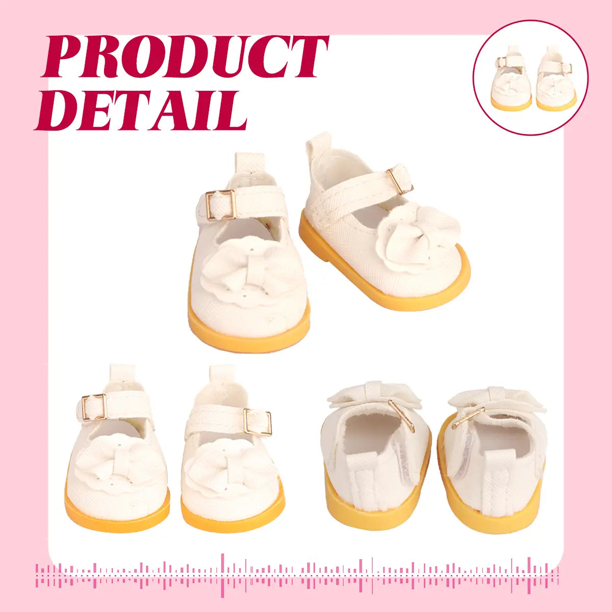 7-Inch Magnetic Desk Goose Statue Mini Shoes Set, Adorable Princess Style DIY Specialty Supplies, Multiple Designs for Outfit Matching & Desk Decor, Gifts for Toys & Hobbies Enthusiasts, Mini Shoe Set,sohochic
