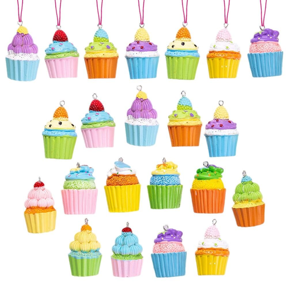 24 Pcs Christmas Lollipop Hanging Ornaments, Multicolor