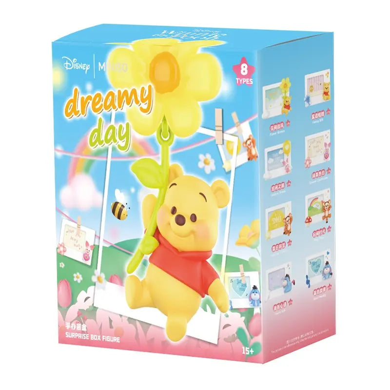 Disney Winnie the Pooh Polaroid Series Blind Box Figurine Rectangle Fridge Magnets - Unique Whimsical Home Decor Animals Room Accessories, Ideal Gift for Her, Summer Wins Back to School Surprise