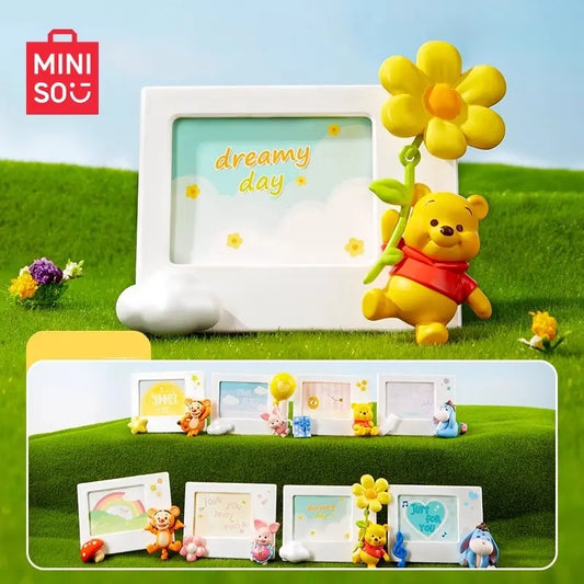 Disney Winnie the Pooh Polaroid Series Blind Box Figurine Rectangle Fridge Magnets - Unique Whimsical Home Decor Animals Room Accessories, Ideal Gift for Her, Summer Wins Back to School Surprise