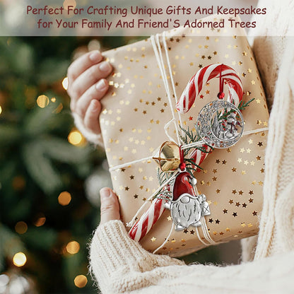 Christmas Ornaments, 2026 Solid Pewter Christmas Tree Ornament Handcrafted Metal DIY Hanging Craft Collectibles for Xmas Trees Home Party Party Gifts (Snowman)
