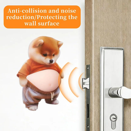 2/4pcs 3D Shiba Inu Stress Relief Magnets, Cute Magnets for Fridge, Soft Silicone Design, Universal Use, Waterproof, Decorative & Protective, Perfect for Home & Car