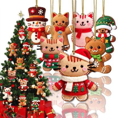 12Pcs Vintage Christmas Ornaments