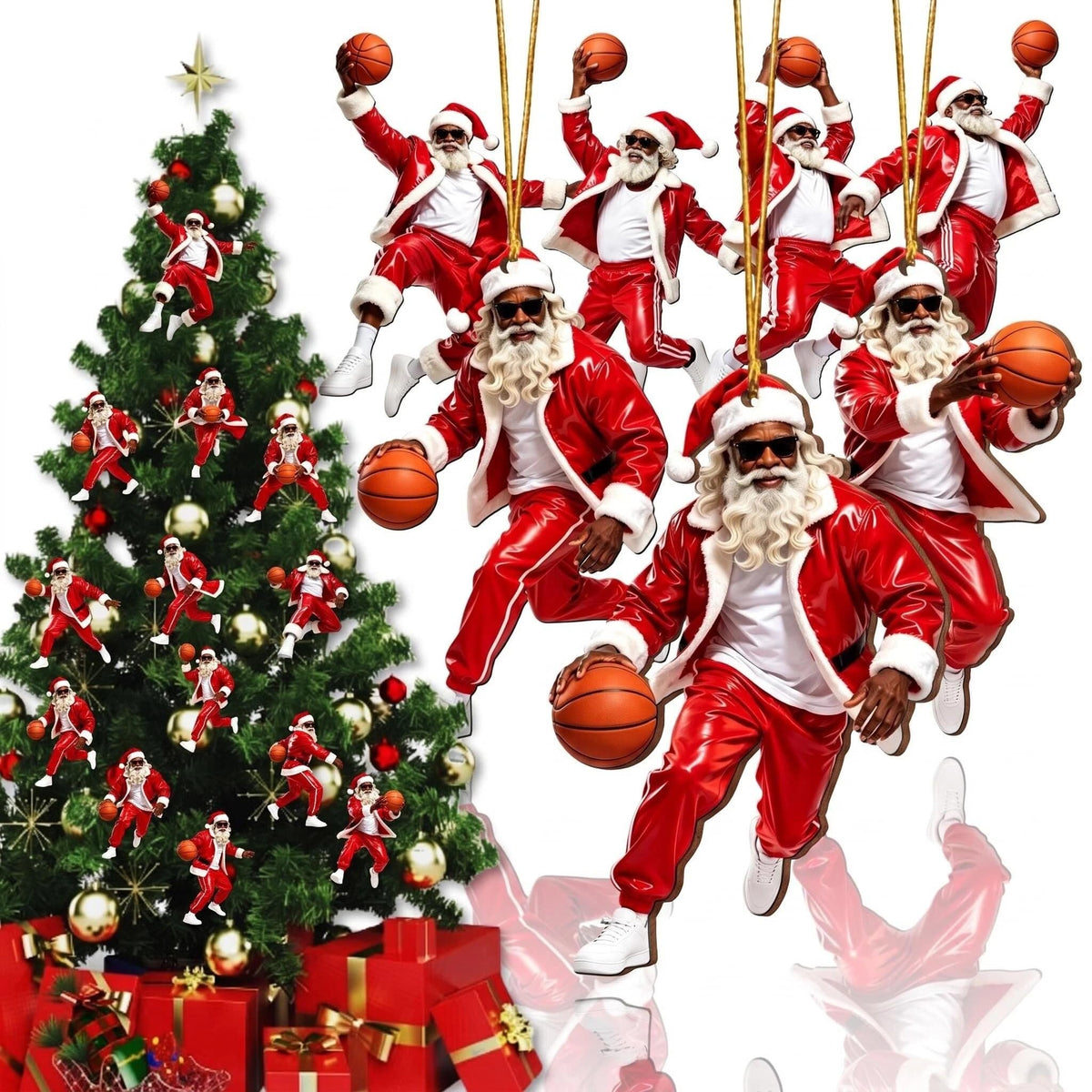 12Pcs Vintage Christmas Ornaments