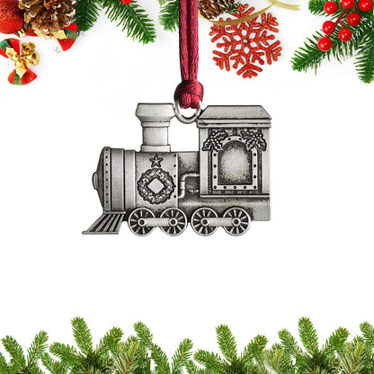 Christmas Ornaments, 2026 Solid Pewter Christmas Tree Ornament Handcrafted Metal DIY Hanging Craft Collectibles for Xmas Trees Home Party Party Gifts (Snowman)