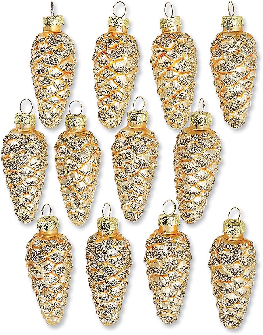Lillian Vernon Holiday Glass Ornaments,