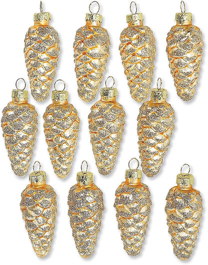Lillian Vernon Holiday Glass Ornaments,