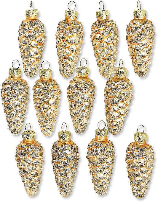 Lillian Vernon Holiday Glass Ornaments,