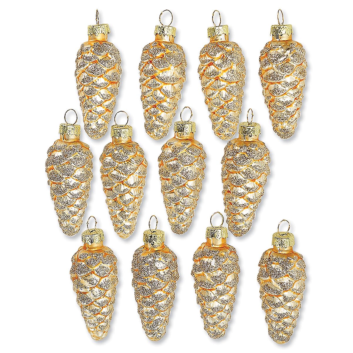 Lillian Vernon Holiday Glass Ornaments,