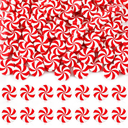 80Pcs Fake Mini Candy Canes for Christmas Crafts