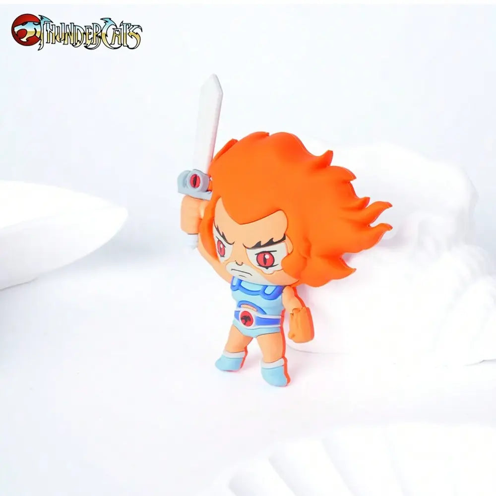 1PC Hasbro Officially Licensed Lion-O Retro Animation Style Thundercats Magnetic Refrigerator Sticker, Refrigerator Decorating Magnets, Magnets For Fridge, Decoration 3D Sticker Home Office Gift Collection 3D Classic IP Merchandise