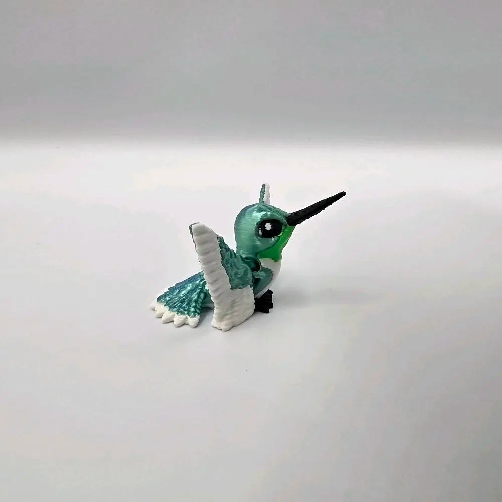 Hummingbirds - Realistic 3D Printed Articulating Mini Fidget Animals