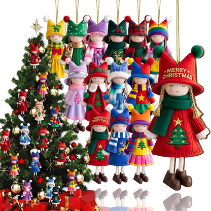 12Pcs Vintage Christmas Ornaments