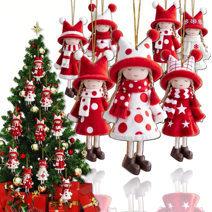 12Pcs Vintage Christmas Ornaments