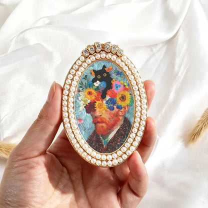 Metal Pearl Refrigerator Magnet, Creative Compact Mini Decorative Magnet, Perfect for Home and Festival Decoration, Great Holiday Gift, Cute Fridge Magnets, Magnetic Refrigerator Magnets