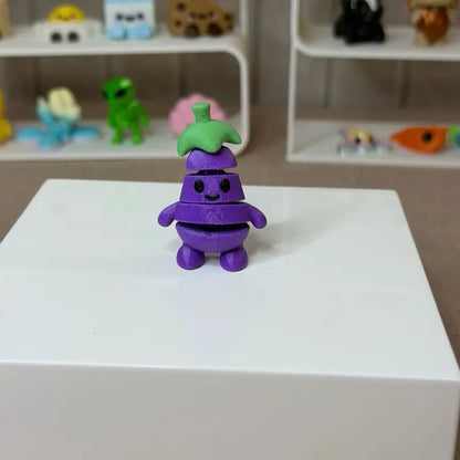 Micro Mini 3D Printed Figurines, Collectible Figure Decor, Stress Relief Classic & Novelty Toy for Hobby Enthusiasts, Figurines Decor