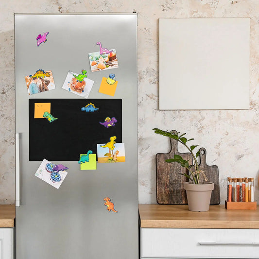 Cartoon Dinosaur Pattern Fridge Magnet, 12pcs Mini Cute Animal Cartoon Fridge Magnet, Fridge Decorative Magnet for Home Kitchen Refrigerator, Refrigerator Decorating Magnet, Refrigerator Magnets Set