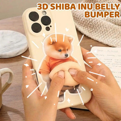 2/4pcs 3D Shiba Inu Stress Relief Magnets, Cute Magnets for Fridge, Soft Silicone Design, Universal Use, Waterproof, Decorative & Protective, Perfect for Home & Car