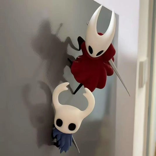 Hollow Knight Magnetic Fridge Magnets  - Refrigerator Decorating Magnet Cute Desk Decor Collectible Souvenirs, Magnetic Item, Perfect Gift for Friends & Gamers, Black Friday Deal: Ideal Halloween/Christmas/New Year Present