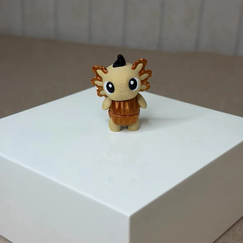 Micro Mini 3D Printed Figurines, Collectible Figure Decor, Stress Relief Classic & Novelty Toy for Hobby Enthusiasts, Figurines Decor