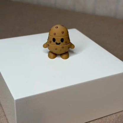 Micro Mini 3D Printed Figurines, Collectible Figure Decor, Stress Relief Classic & Novelty Toy for Hobby Enthusiasts, Figurines Decor