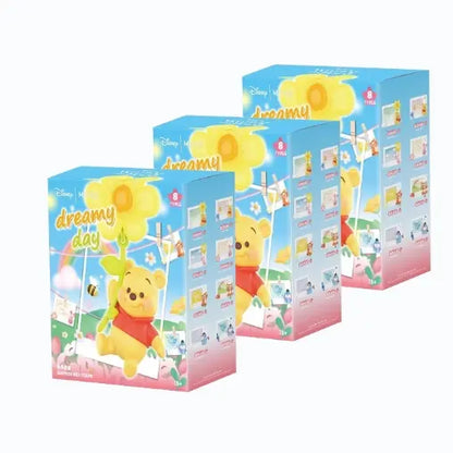 Disney Winnie the Pooh Polaroid Series Blind Box Figurine Rectangle Fridge Magnets - Unique Whimsical Home Decor Animals Room Accessories, Ideal Gift for Her, Summer Wins Back to School Surprise