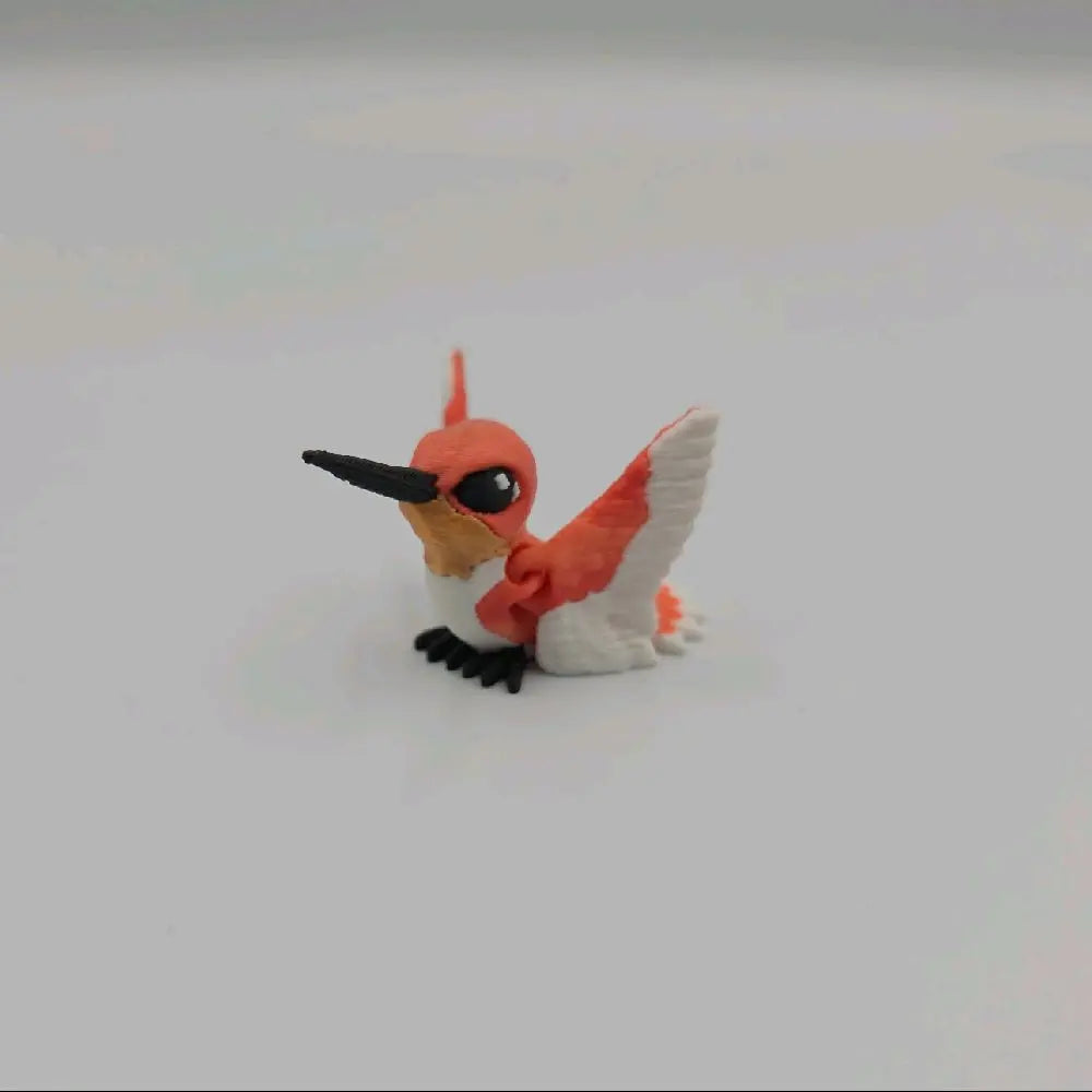 Hummingbirds - Realistic 3D Printed Articulating Mini Fidget Animals