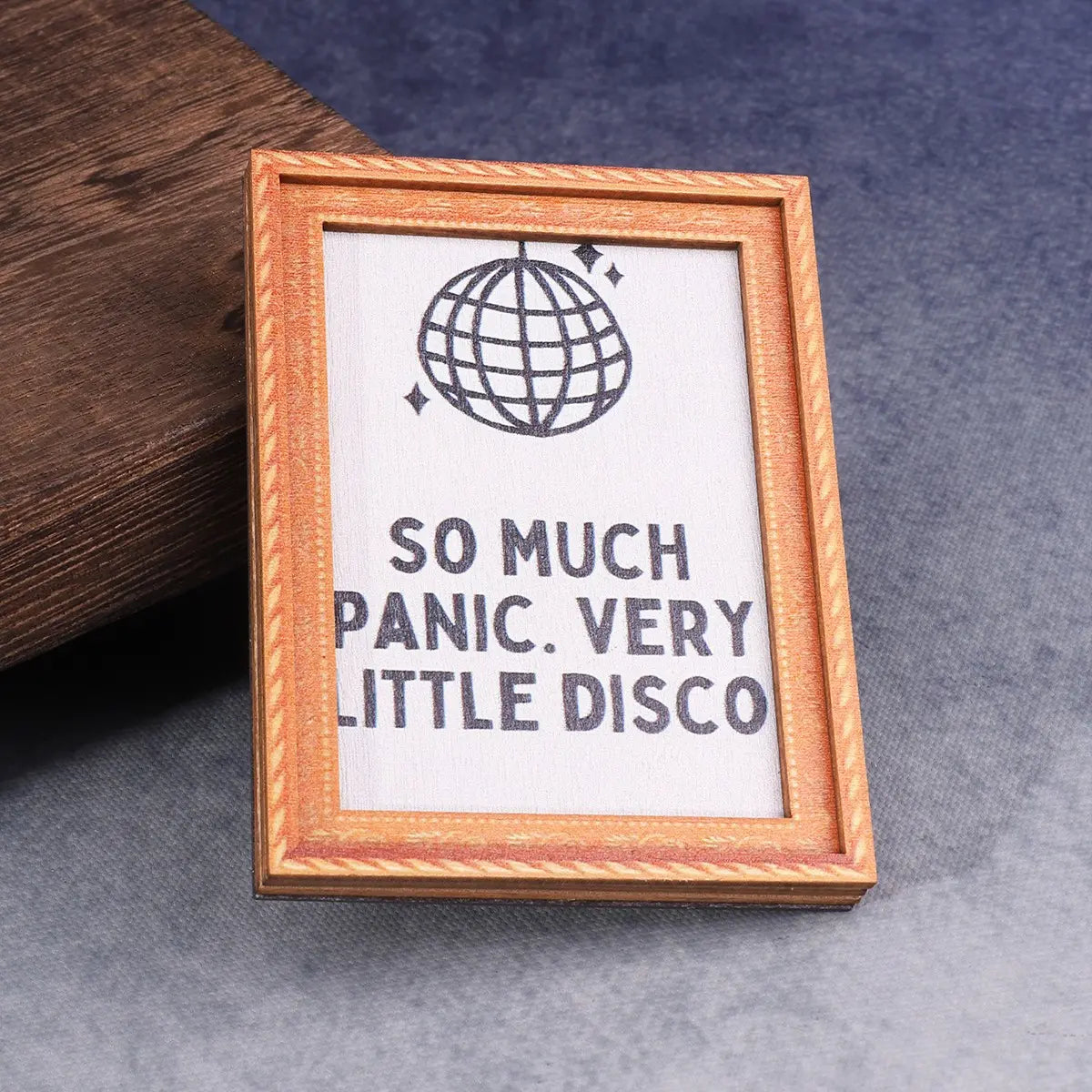 1PC Disco Ball Pattern Frame Refrigerator Decorating Magnet, Fridge Magnet, Decorative Prop, Home & Office Decoration, Perfect Holiday Gift