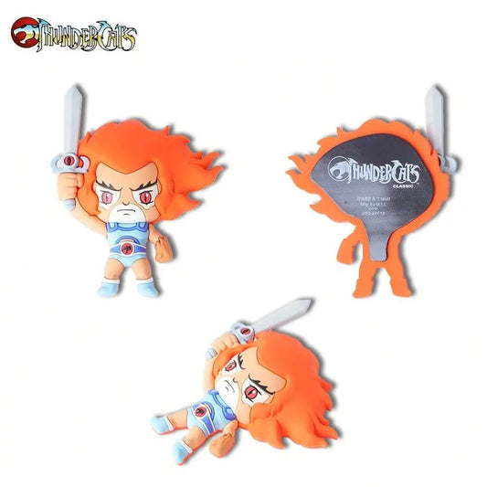 1PC Hasbro Officially Licensed Lion-O Retro Animation Style Thundercats Magnetic Refrigerator Sticker, Refrigerator Decorating Magnets, Magnets For Fridge, Decoration 3D Sticker Home Office Gift Collection 3D Classic IP Merchandise