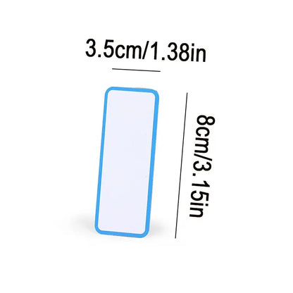 30pcs/set Magnetic Whiteboard Refrigerator Magnets, Random colors, Erasable Magnetic Whiteboard Sticker, Reusable Magnetic Labels for Home Office School, Fridge Magnets-MM2