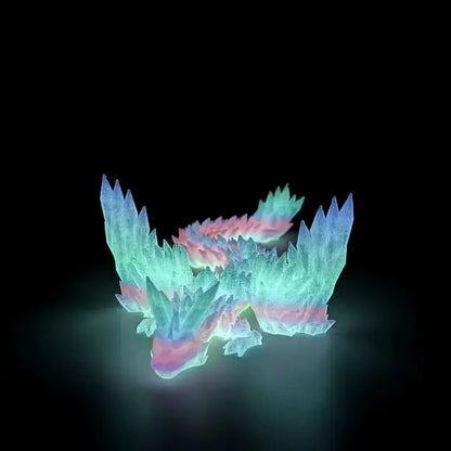 Luminous Dragon Egg & Dragon Toy, 1 Set Creative Rotating Joint Wing Dragon Toy, Home & Office Decor, Perfect Gift for Friends, Collectible Figurine, Collectible Figure Ornament, Articulating Animal Figurines