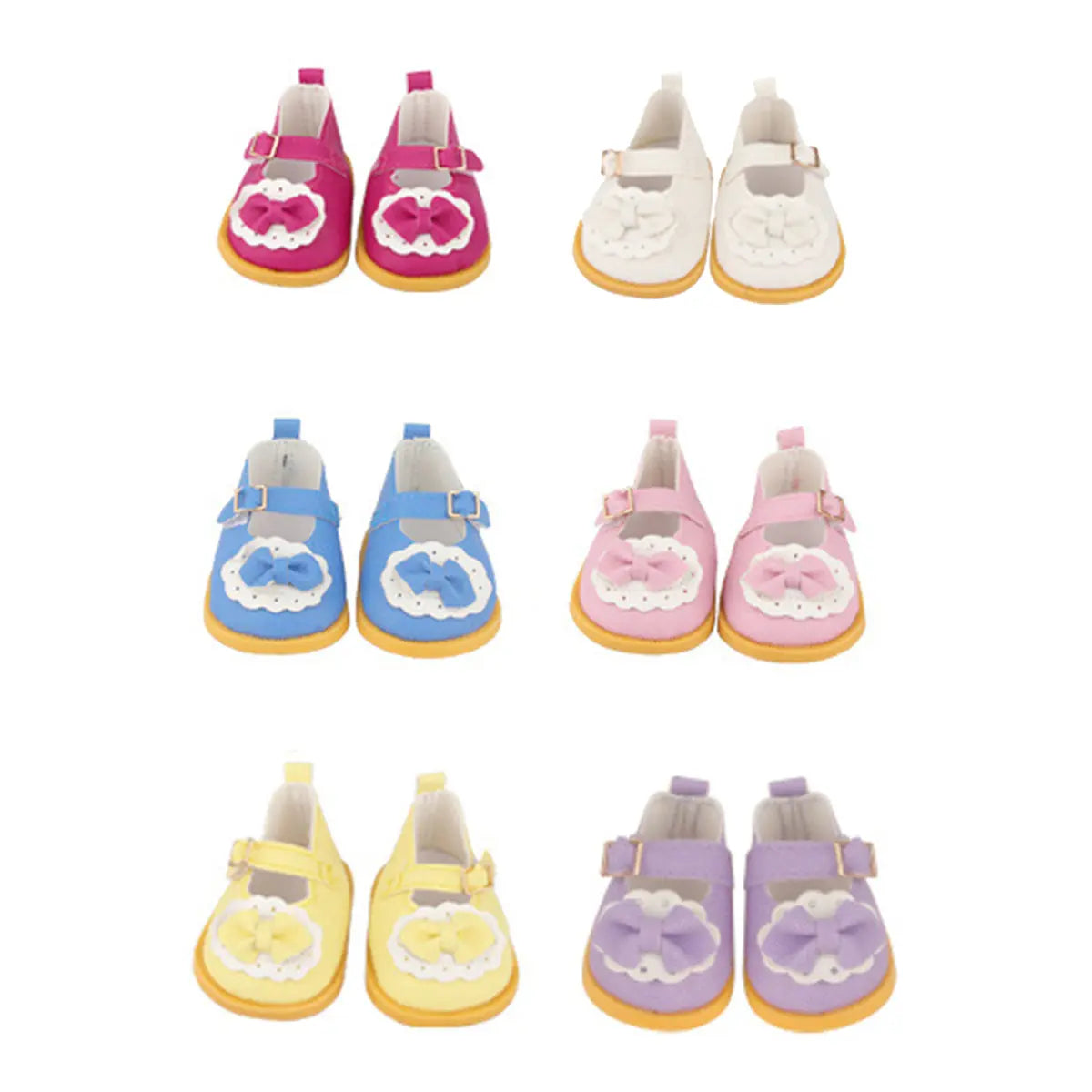 7-Inch Magnetic Desk Goose Statue Mini Shoes Set, Adorable Princess Style DIY Specialty Supplies, Multiple Designs for Outfit Matching & Desk Decor, Gifts for Toys & Hobbies Enthusiasts, Mini Shoe Set,sohochic