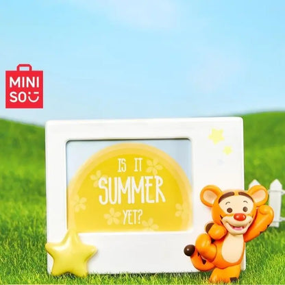 Disney Winnie the Pooh Polaroid Series Blind Box Figurine Rectangle Fridge Magnets - Unique Whimsical Home Decor Animals Room Accessories, Ideal Gift for Her, Summer Wins Back to School Surprise